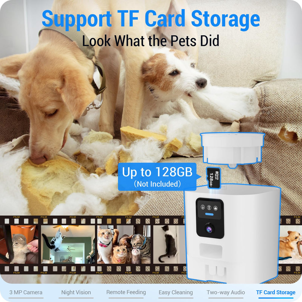 Frienhund dual-power supply provides dependable feeding during power outages.