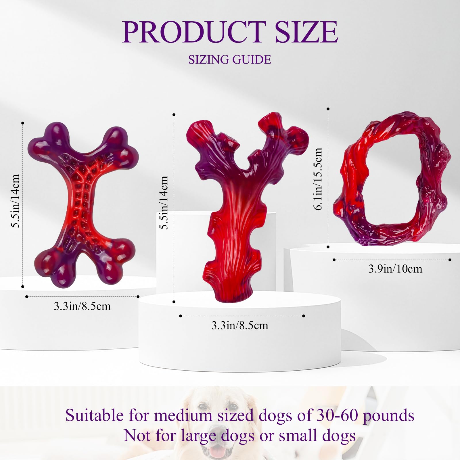 Frienhund nylon dog toy designed for heavy chewers.