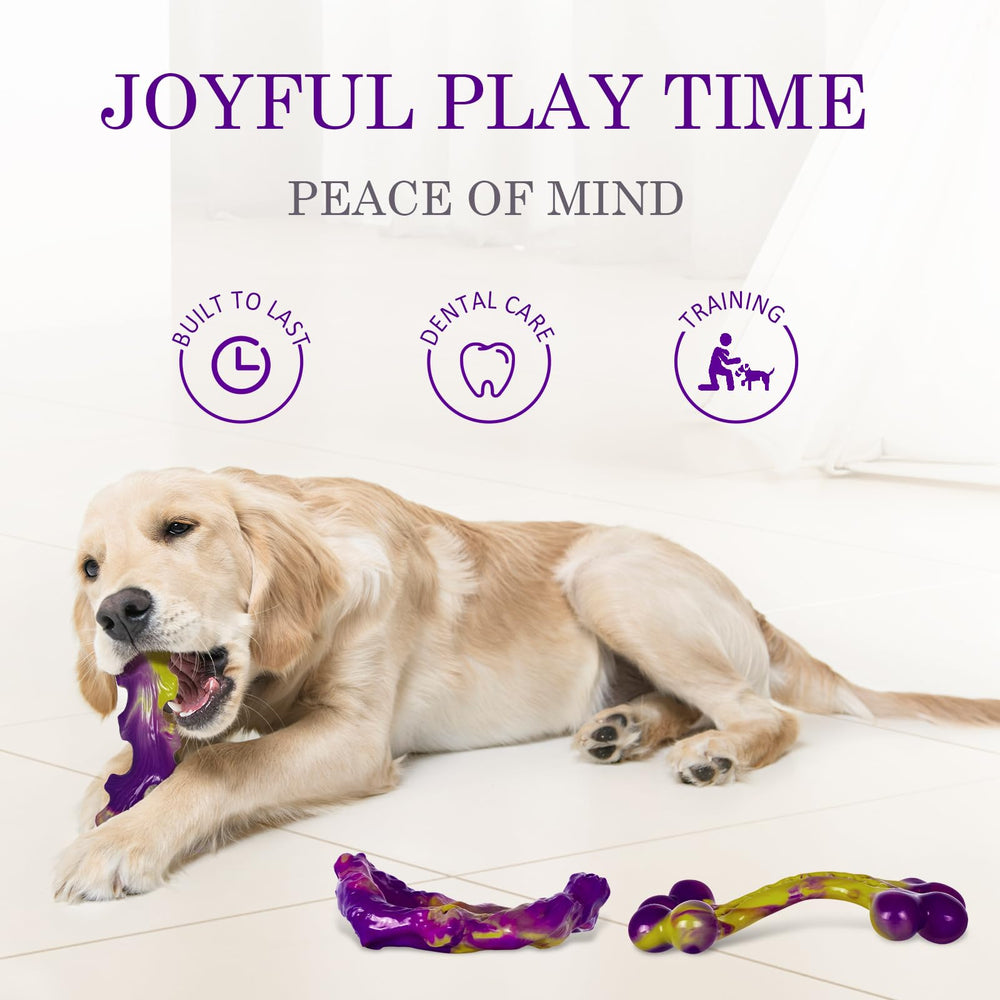 Frienhund hollow treat toy for kibble or peanut butter rewards