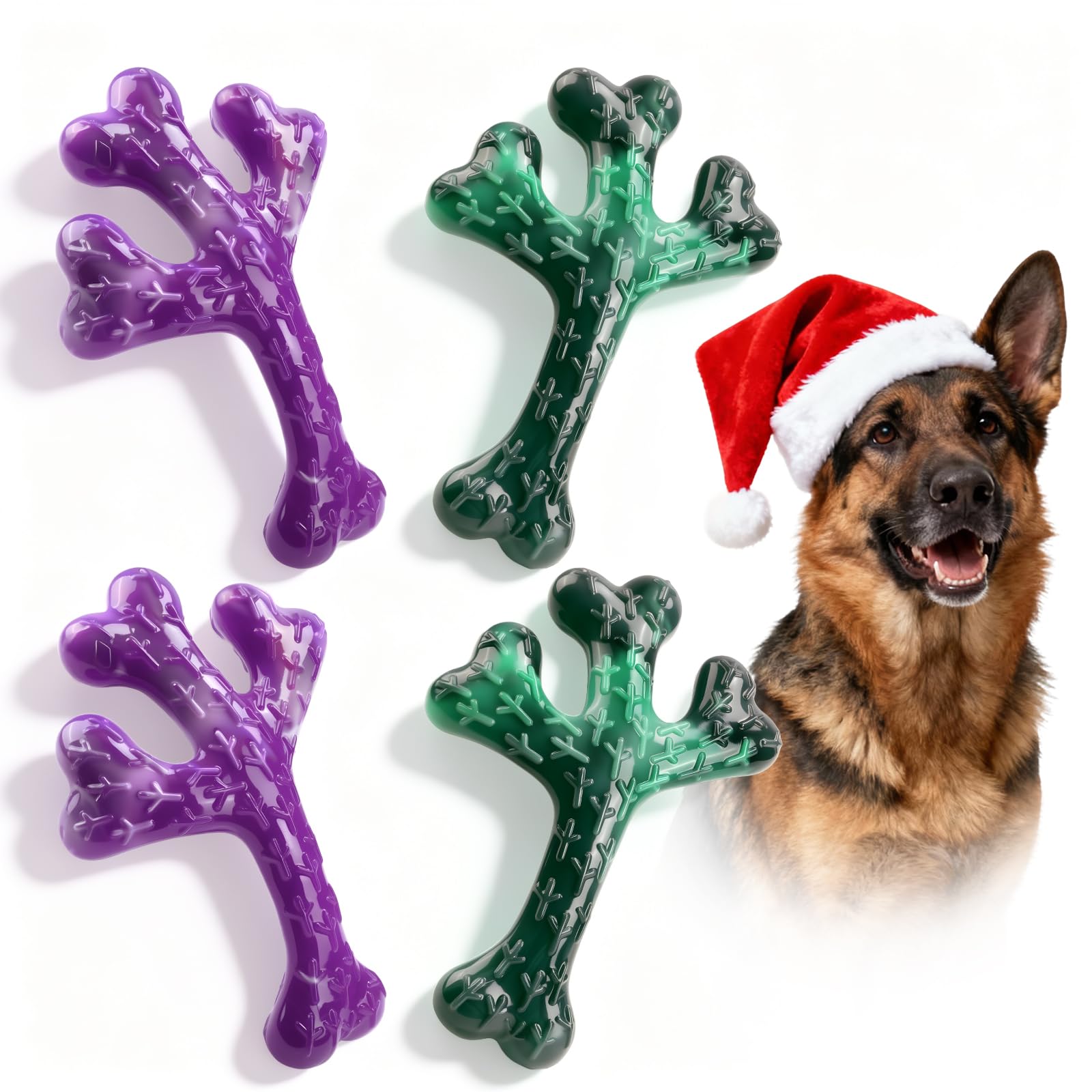 Frienhund indestructible nylon bone chew for aggressive chewers.