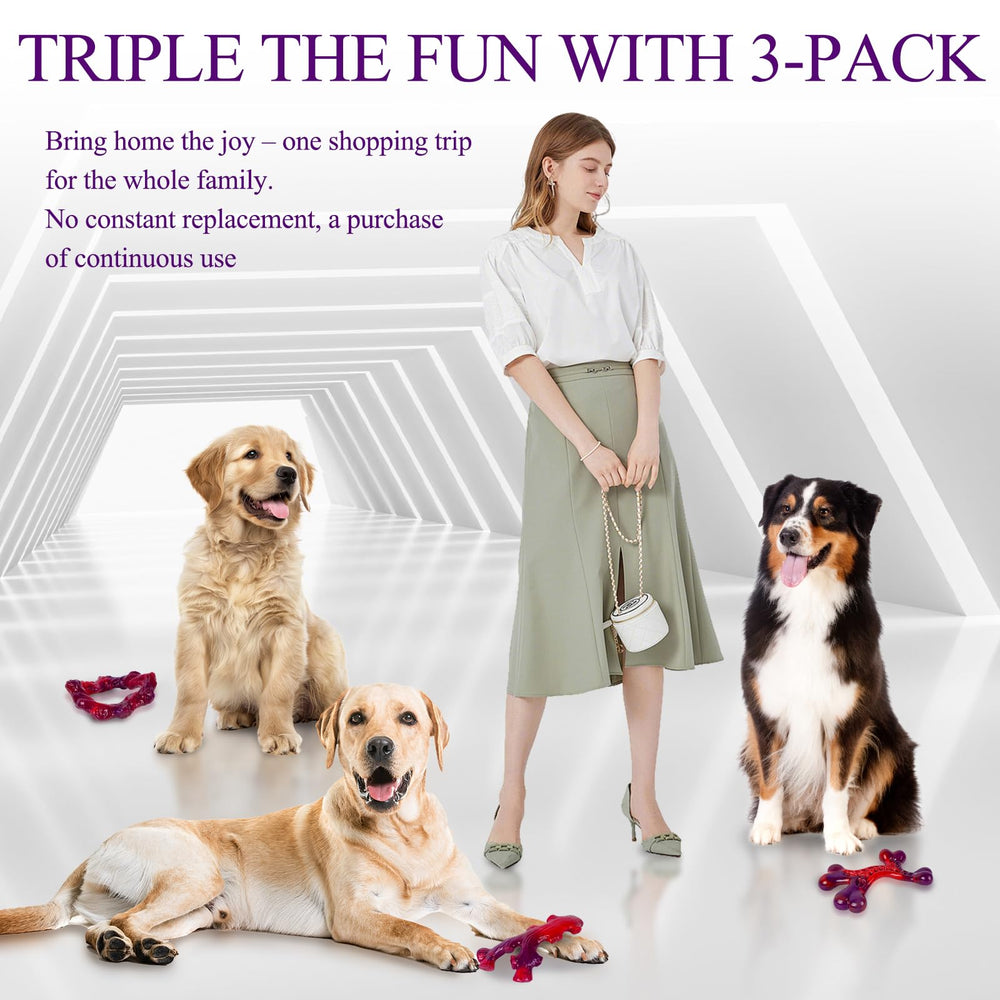 Frienhund large dog chew bone beef flavor entices longer chewing.