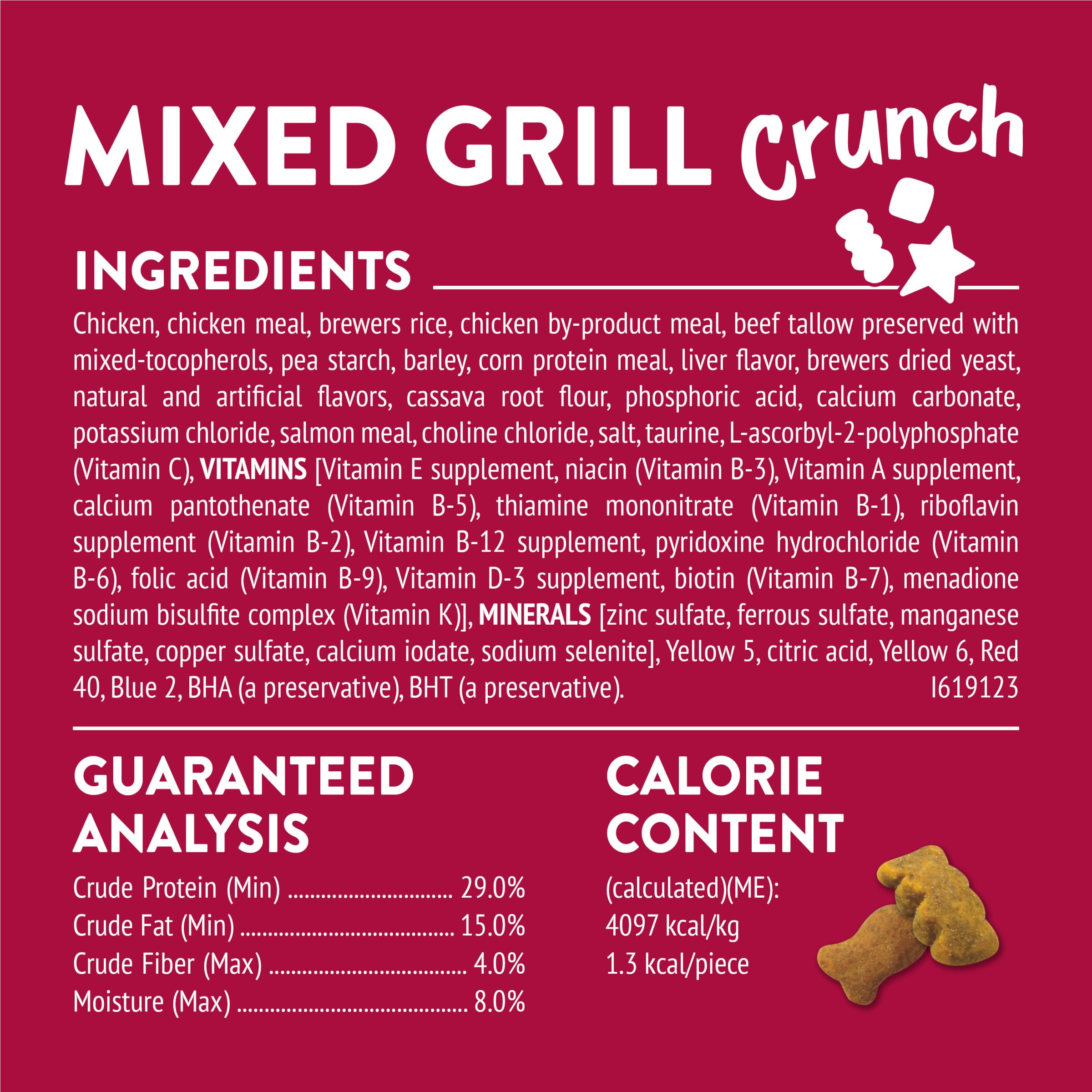 Friskies 6oz pouch pack display for convenient snacking