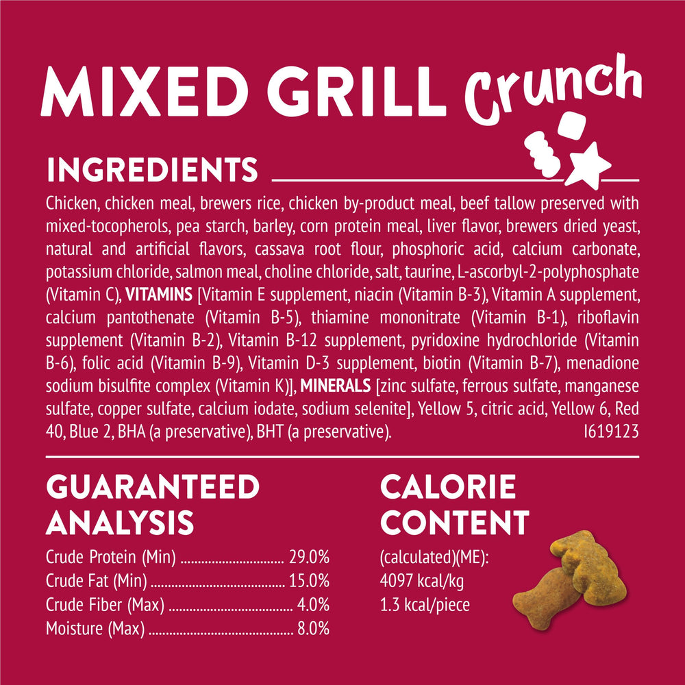Friskies 6oz pouch pack display for convenient snacking