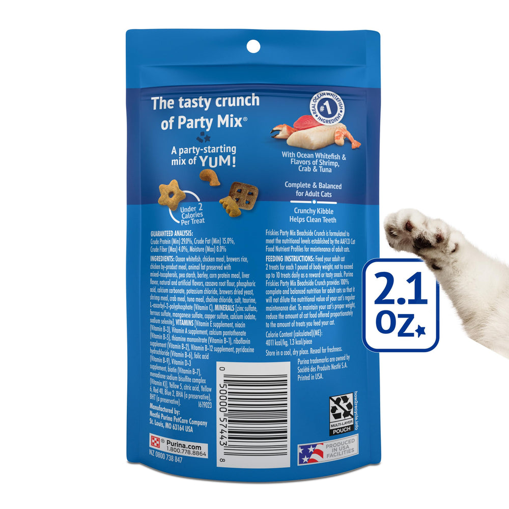 Friskies Beachside Crunch, fabricado en instalaciones Purina de Estados Unidos.