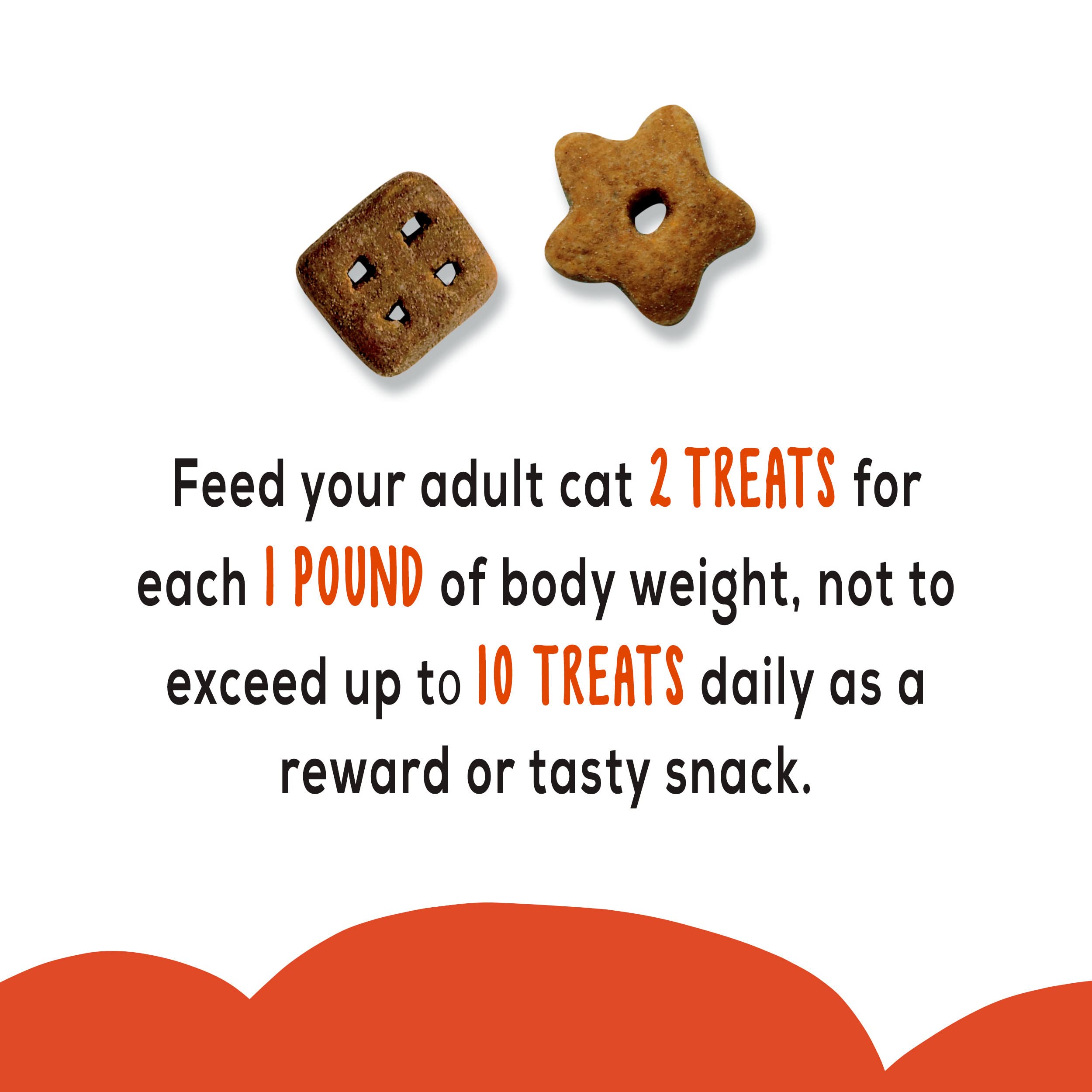 Friskies Party Mix Crunch Mixed Grill treat features savory crunch and playful shapes