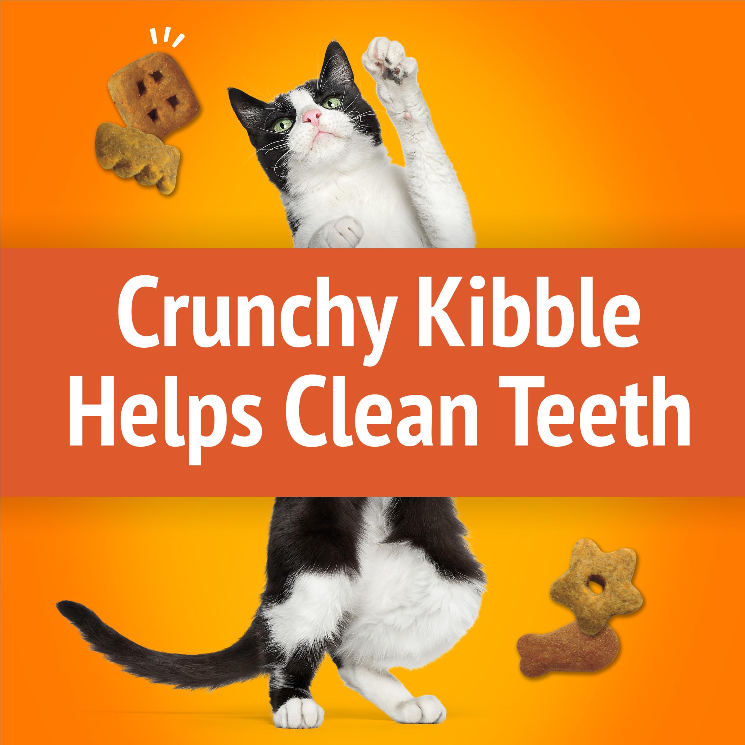 Friskies Party Mix Original Crunch under 2 calories per treat for between-meal rewards