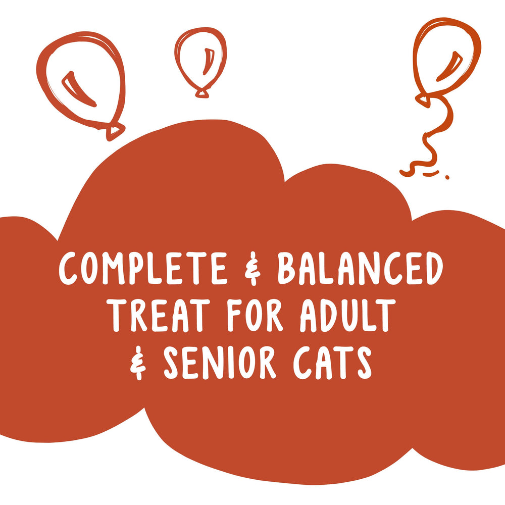 Friskies Party Mix crunch: primer plano de textura crujiente para masticar.