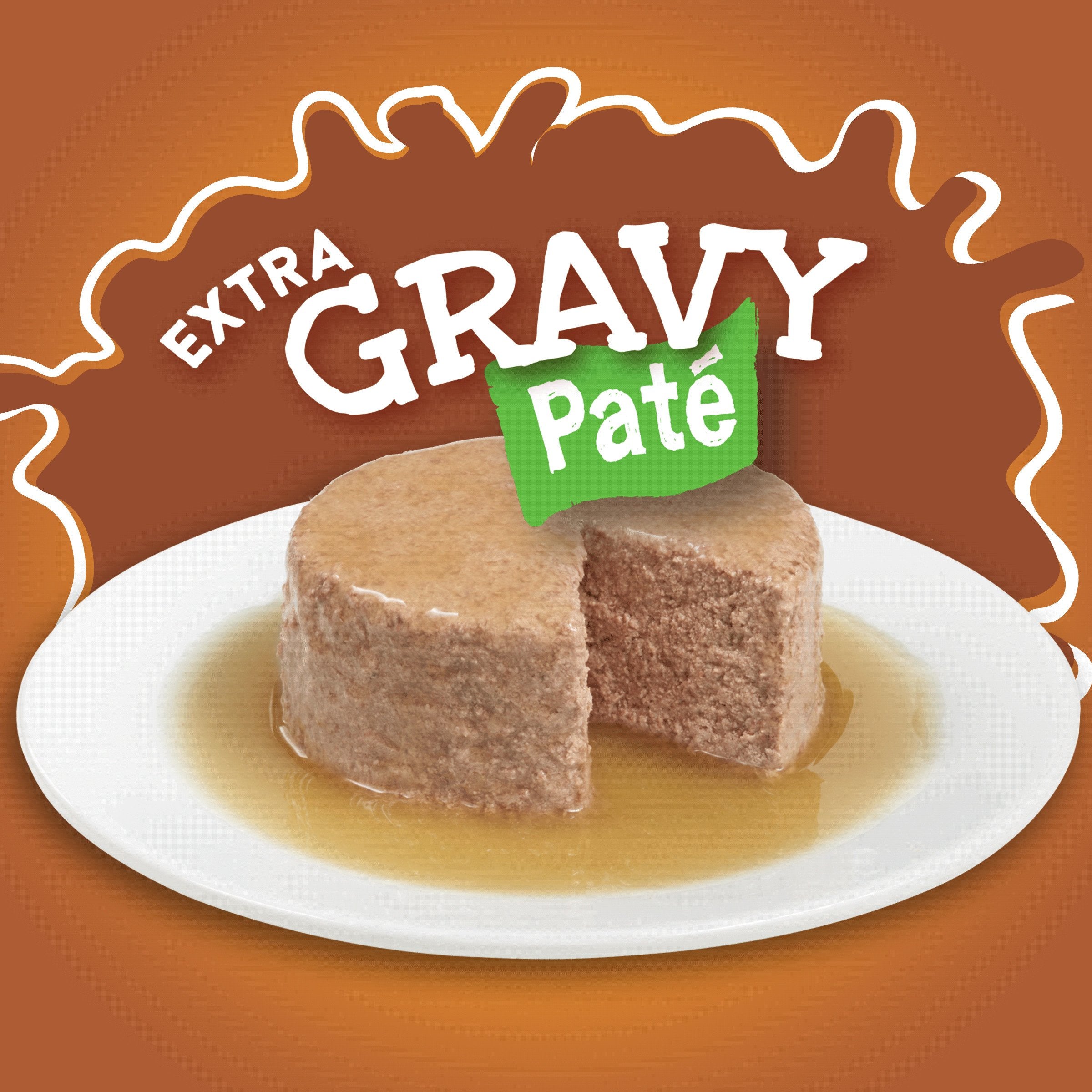 Friskies pate chicken cans feature real poultry and irresistible smooth texture.