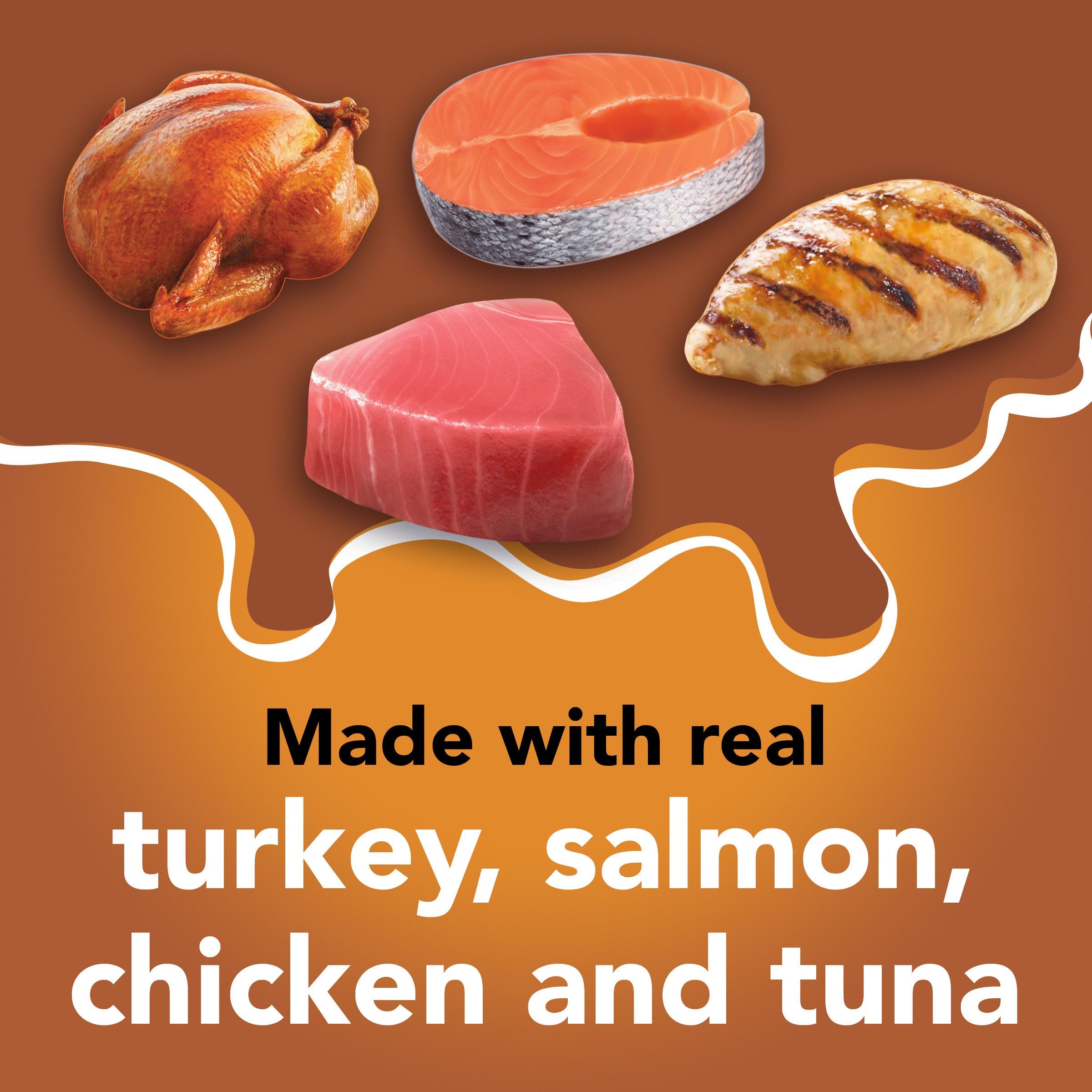Friskies pate turkey cans present a savory poultry option your cat may enjoy.