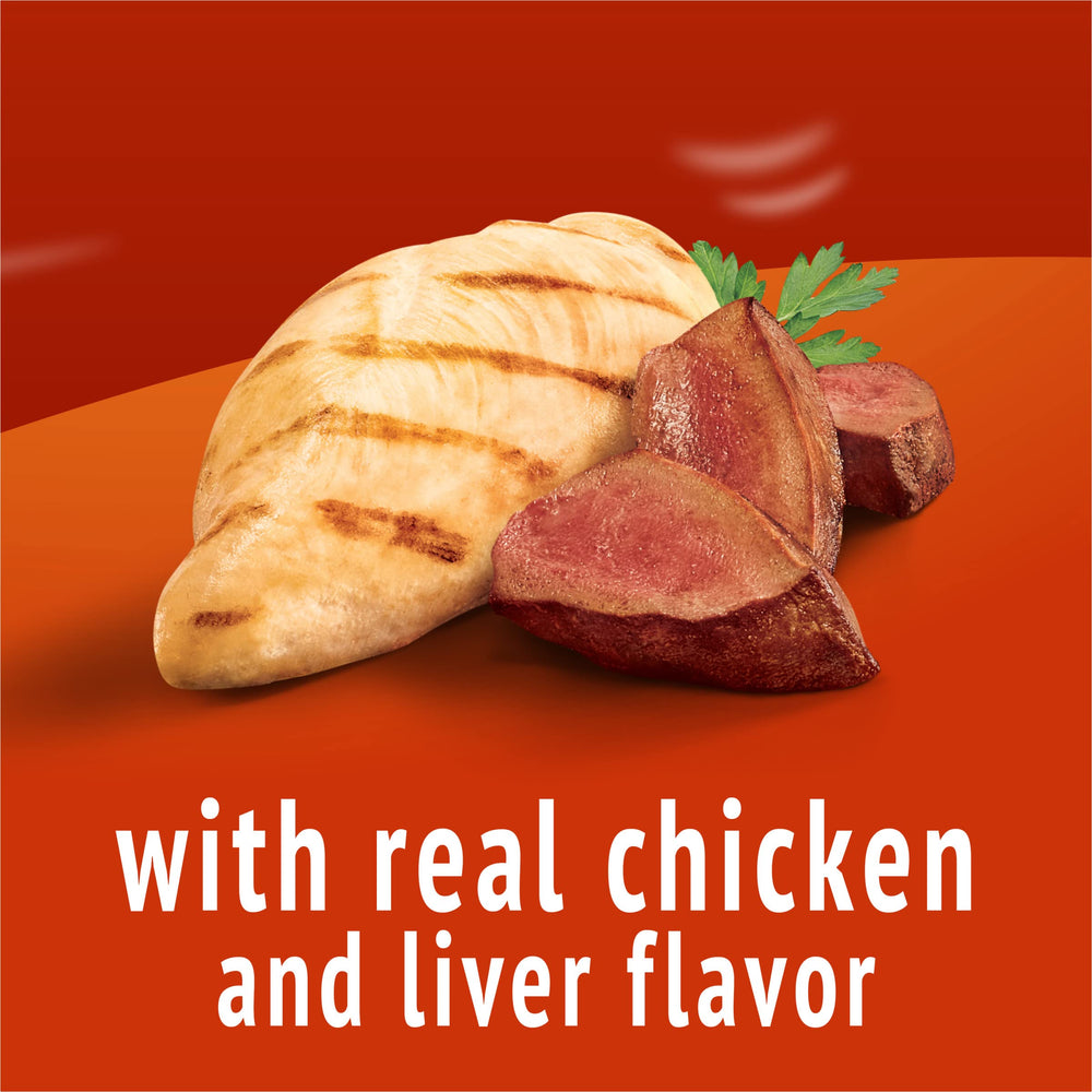 Friskies Playfuls liver flavor detail showcases liver taste for feline interest.