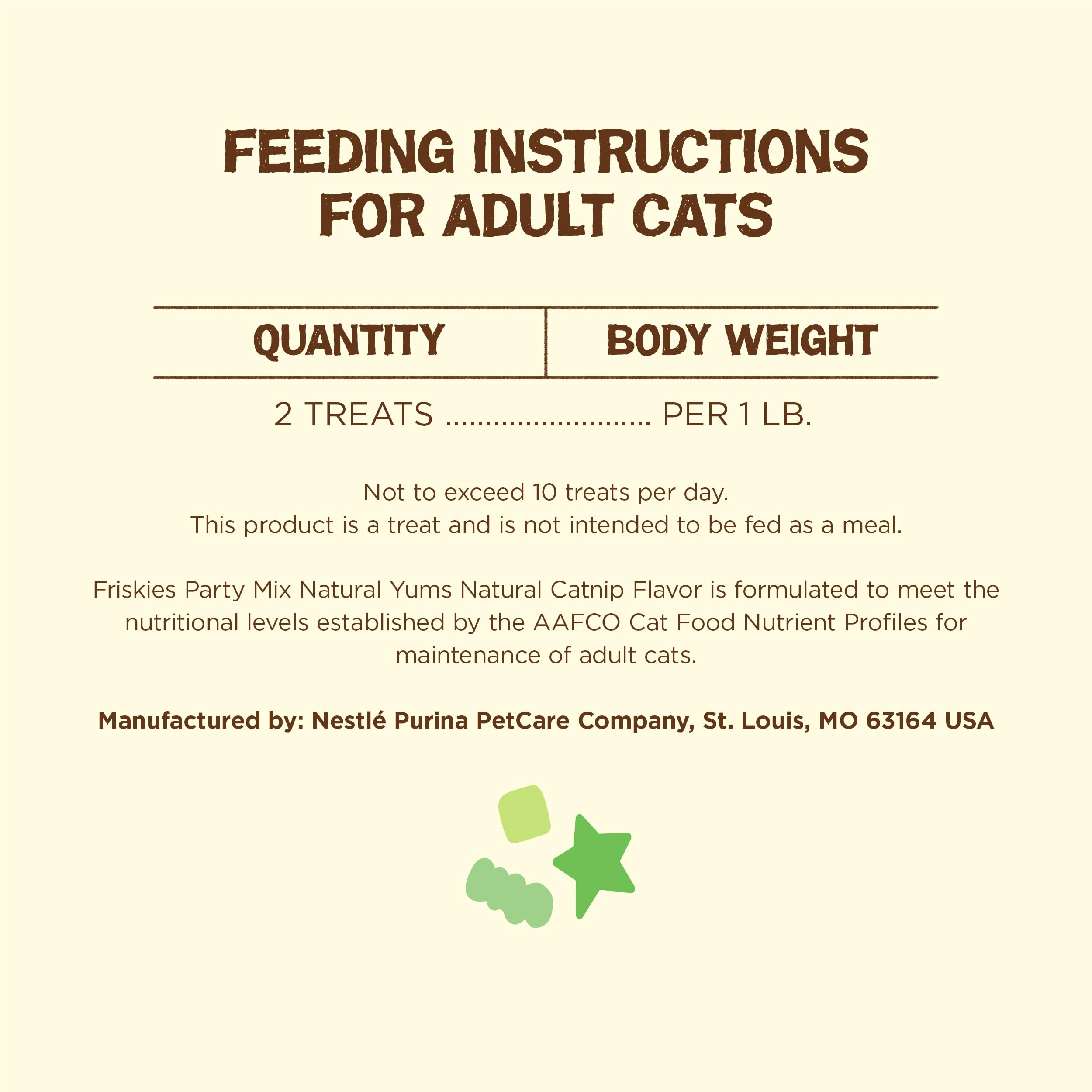 Friskies reward and daily snack – easy to incorporate into routines