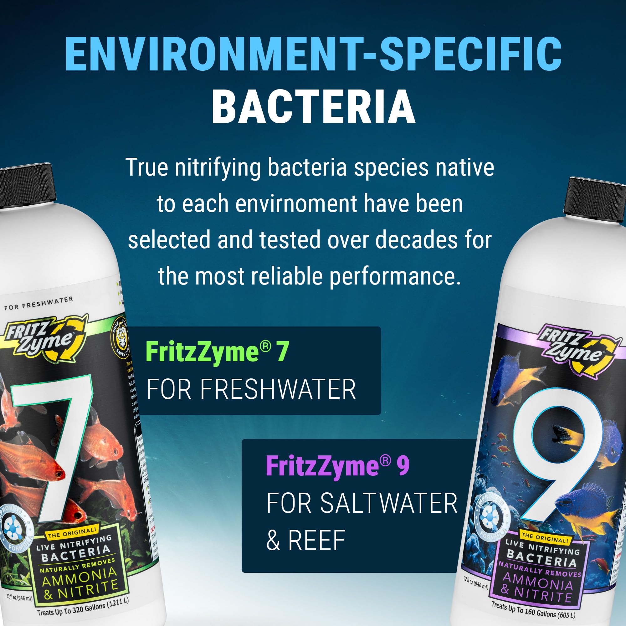 Fritz Aquatics FritzZyme 7 after water change scene signals tank stabilization benefits.