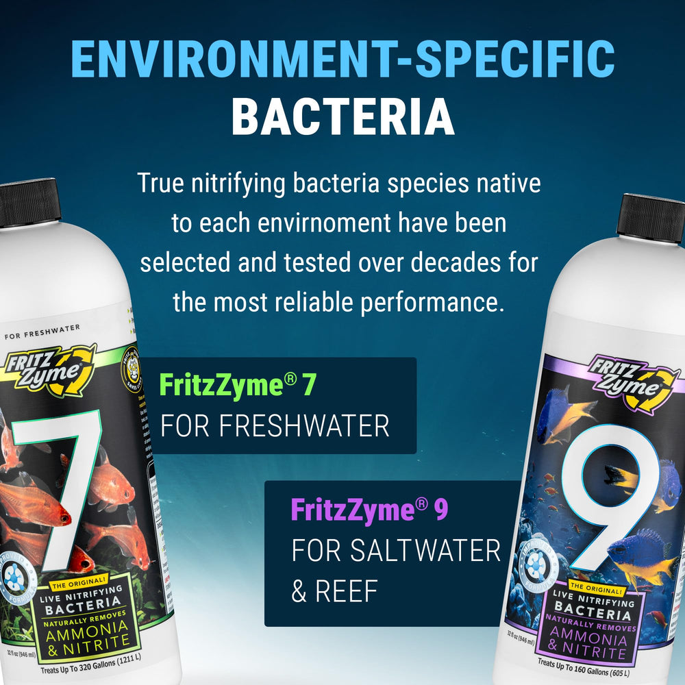 Fritz Aquatics FritzZyme 7 after water change scene signals tank stabilization benefits.