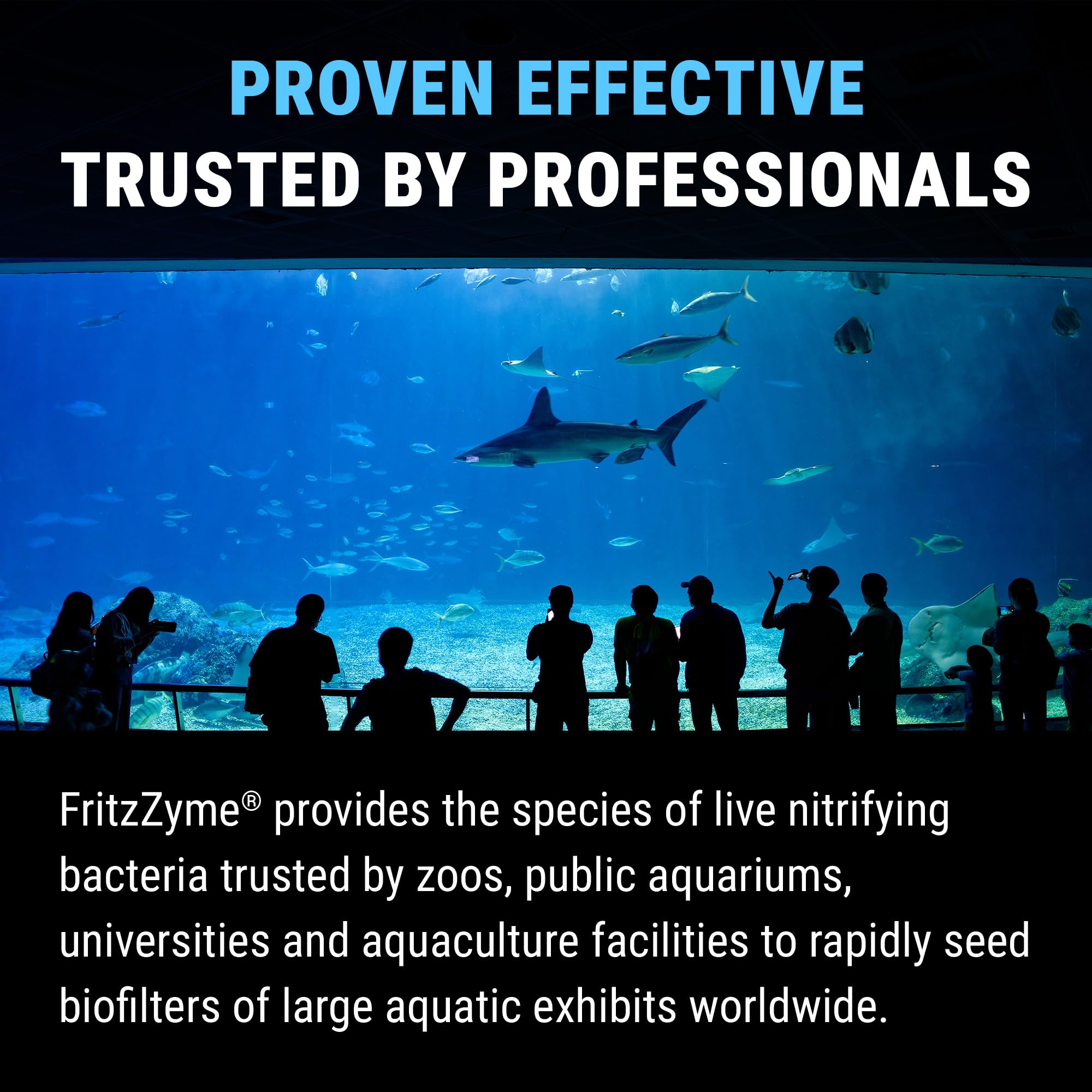 FritzZyme 7 packaging emphasizing long-term shelf life and stability.
