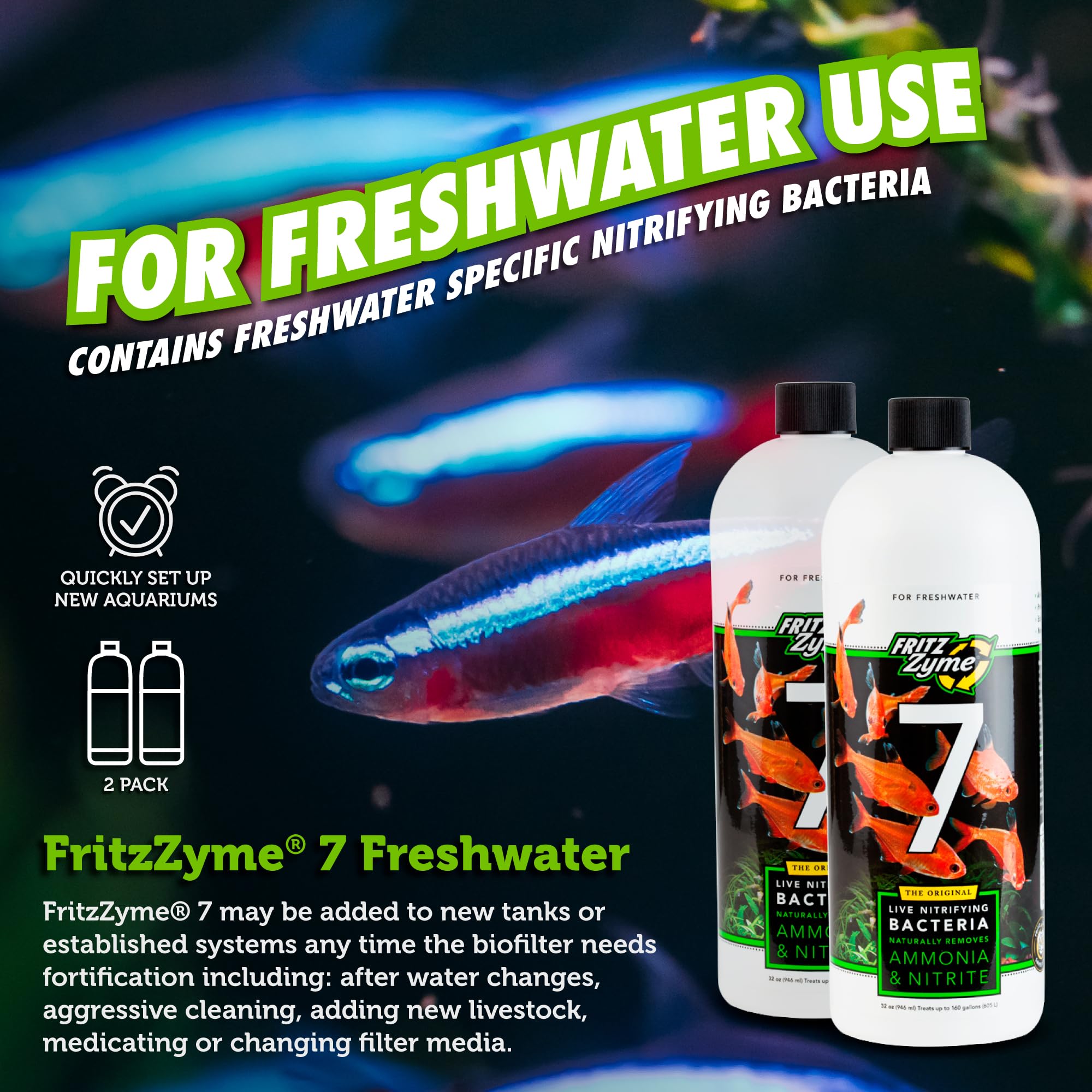 FritzZyme 7 shelf-stable bottle demonstrates refrigeration-free storage