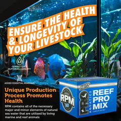 Fritz Aquatics Reef Pro Mix parameter check ensures accurate salinity and minerals.