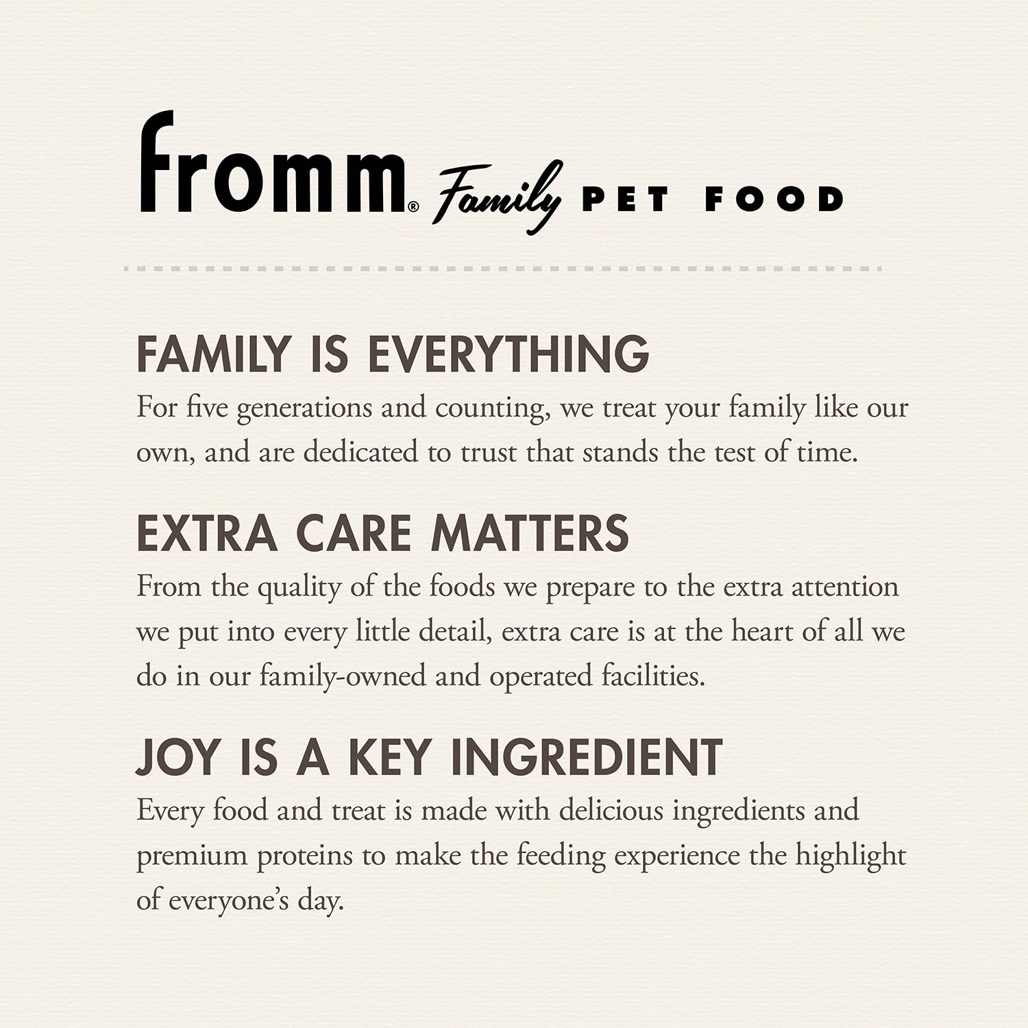 Fromm Crunchy Os Bacon Blasters training aid encourages positive reinforcement.