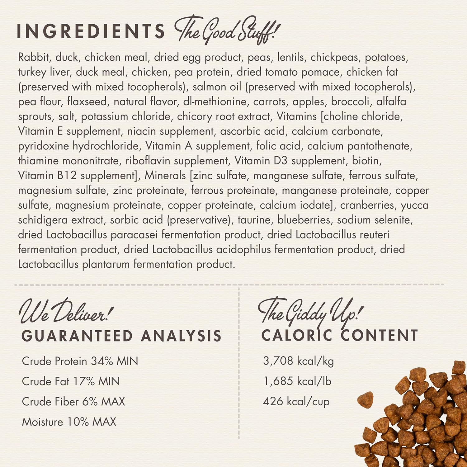 Fromm Hasen Duckenpfeffer duck and rabbit protein kibble for tasty highly-digestible nutrition