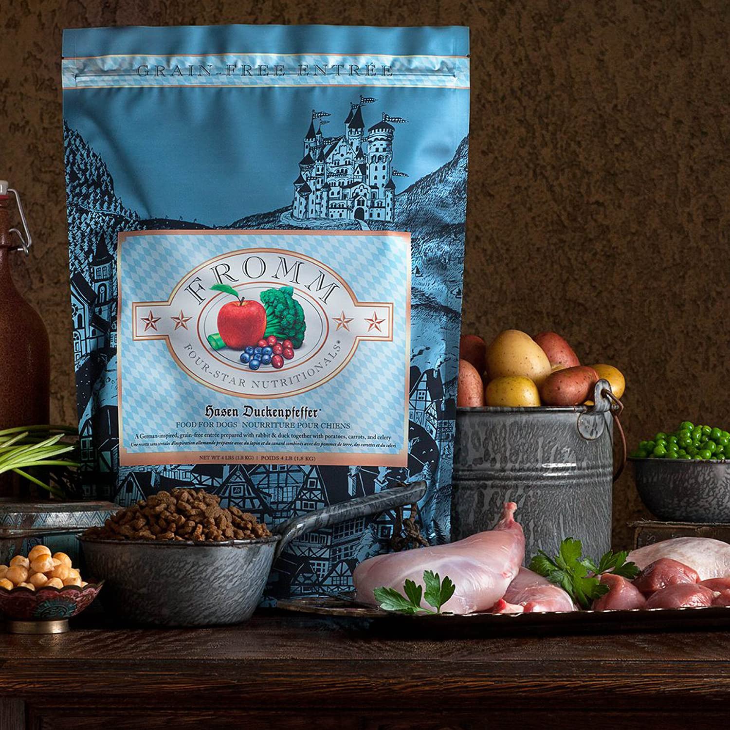 Interchangeable Four-Star recipes offer meal variety