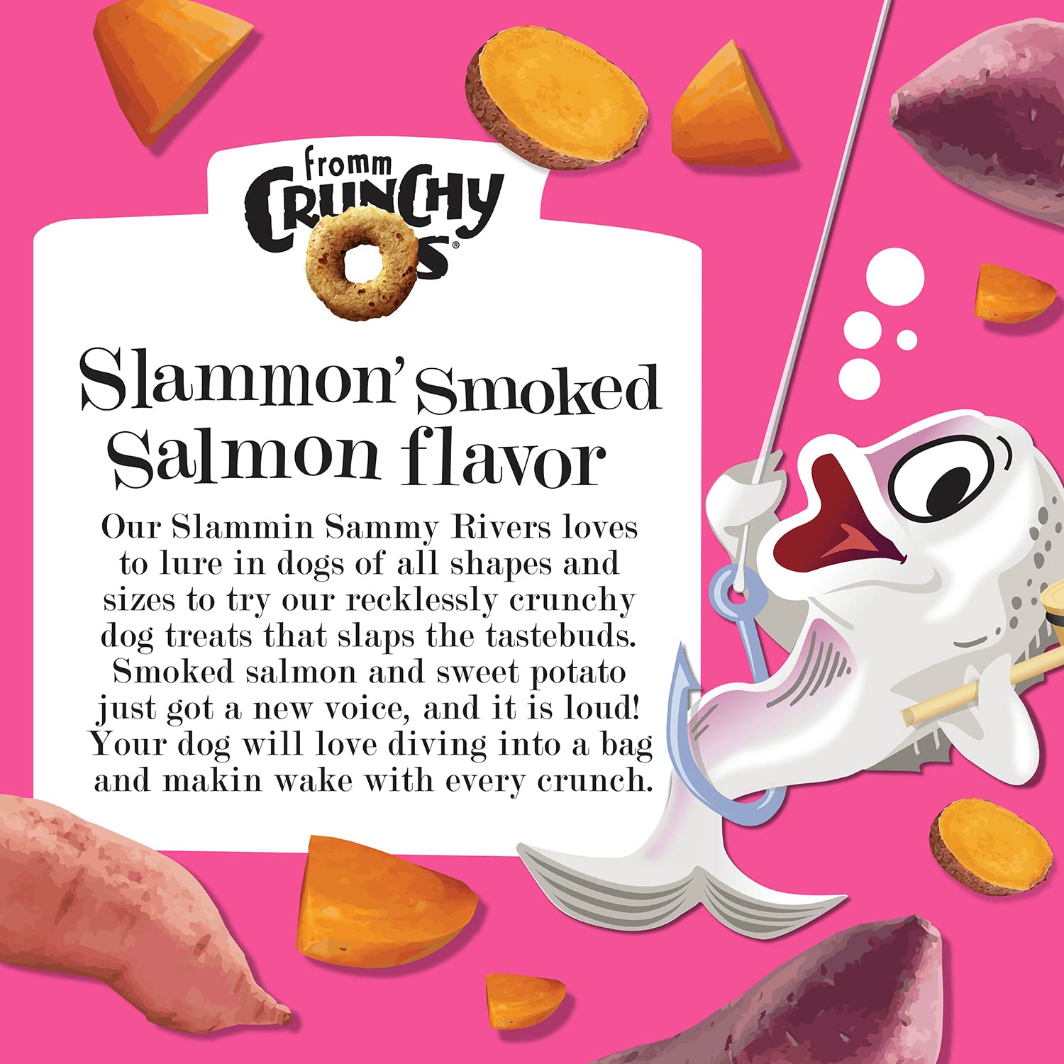 Fromm resealable packaging keeps treats fresh and convenient.