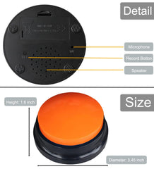 FRQNTKPA dog-training interaction image showing buttons for canine Q A and training.