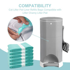 FRTKYGY easy-install continuous roll lets you customize bag size.
