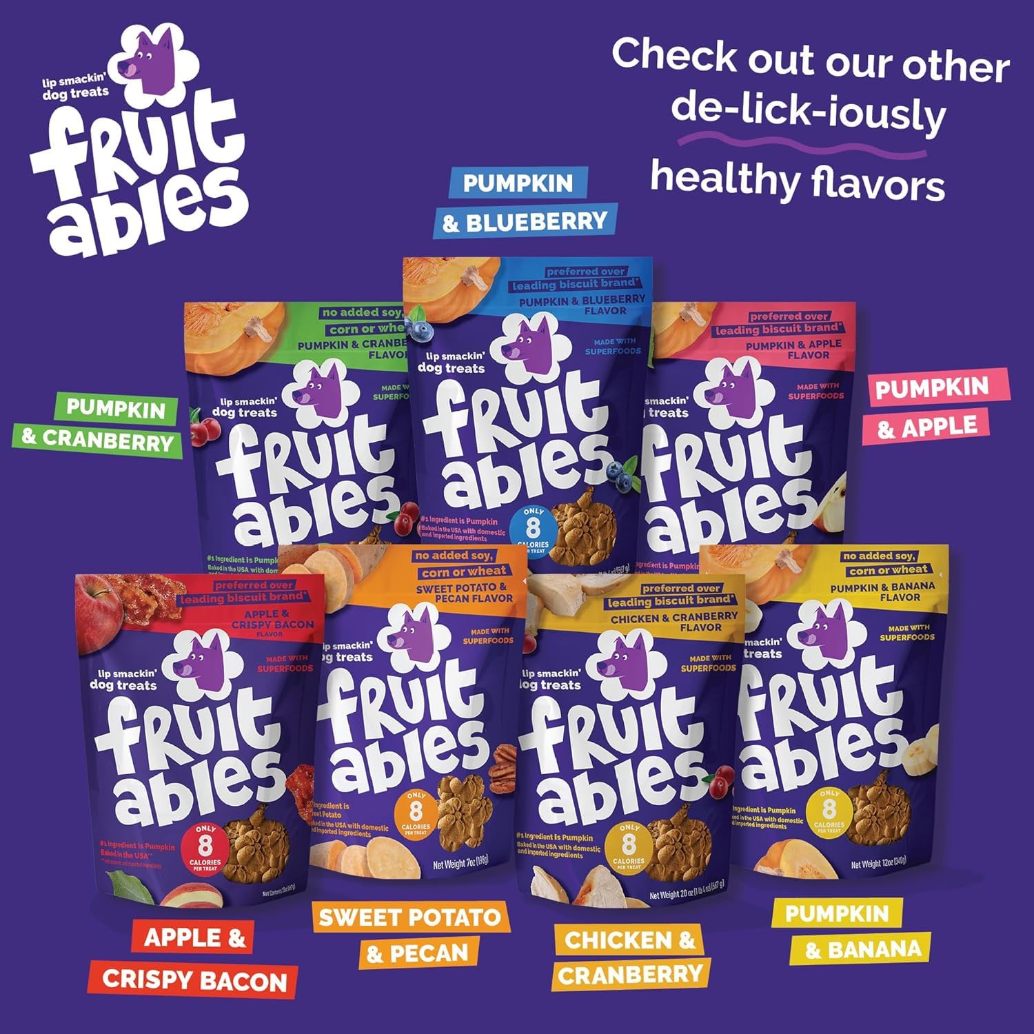 Fruitables flower-shaped crunch offers a satisfying texture