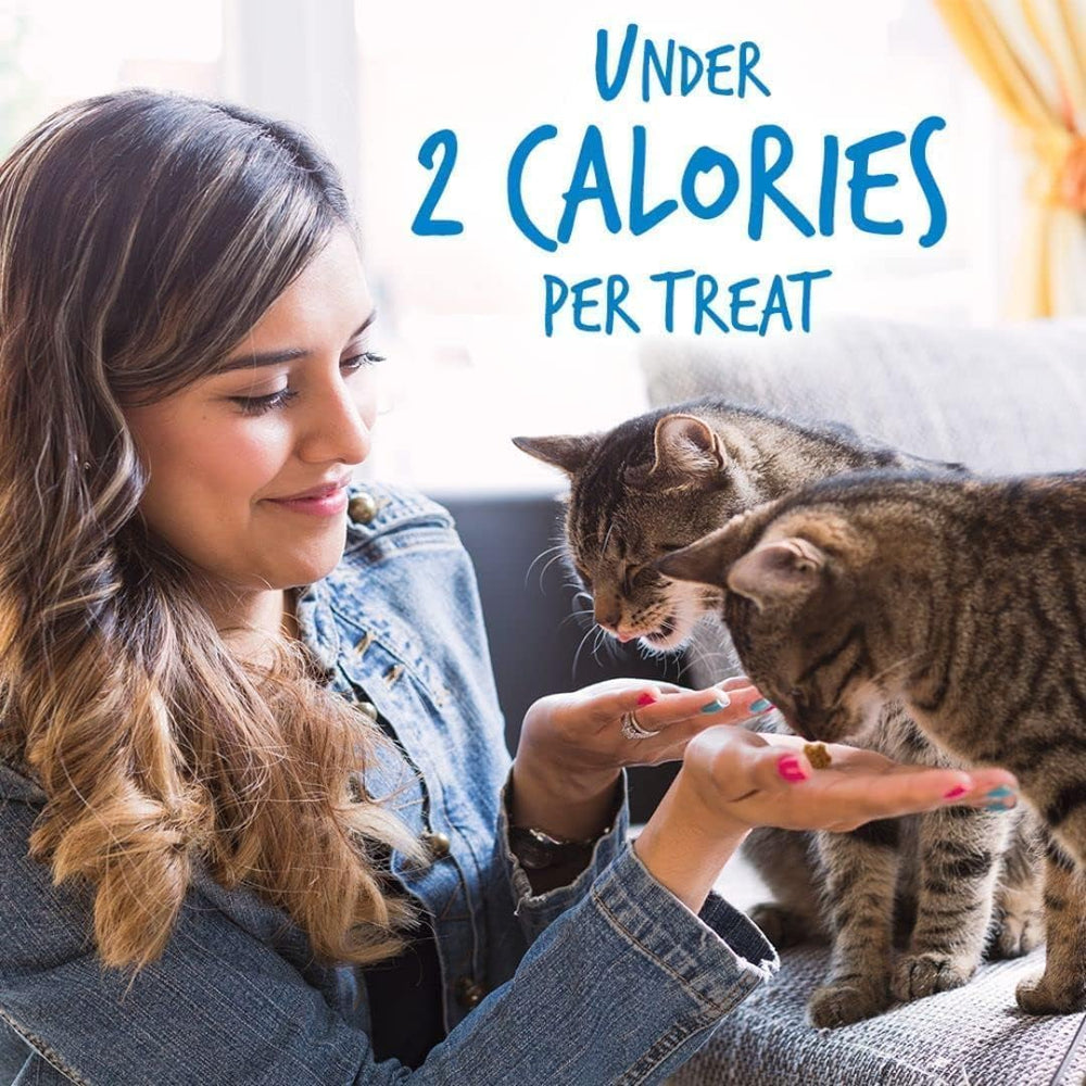 Fruitables Cat Treats captivating-crunch image captures a satisfying, flaky center in every bite.