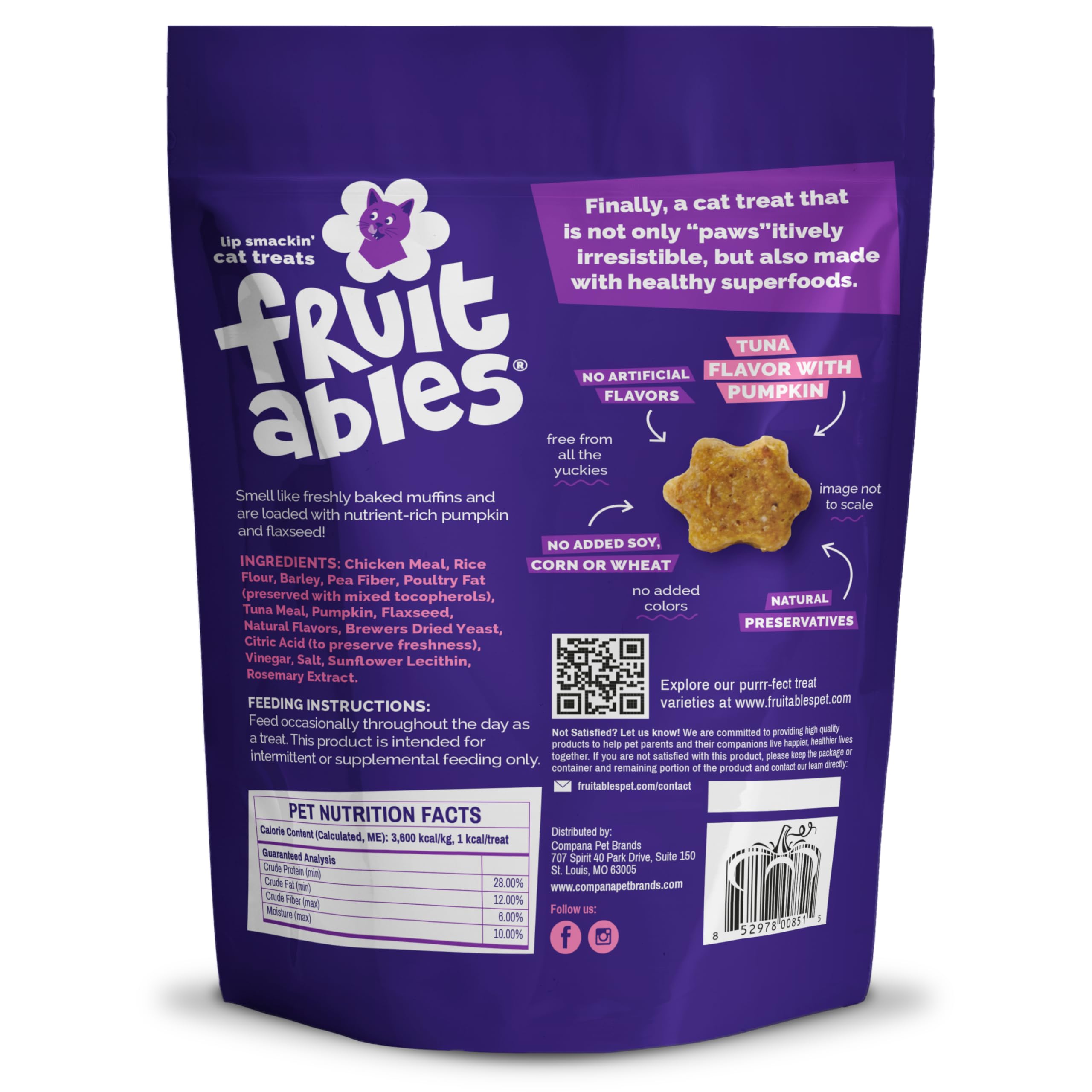 Fruitables crunchy-texture-closeup emphasizes a satisfying crunch for snack time