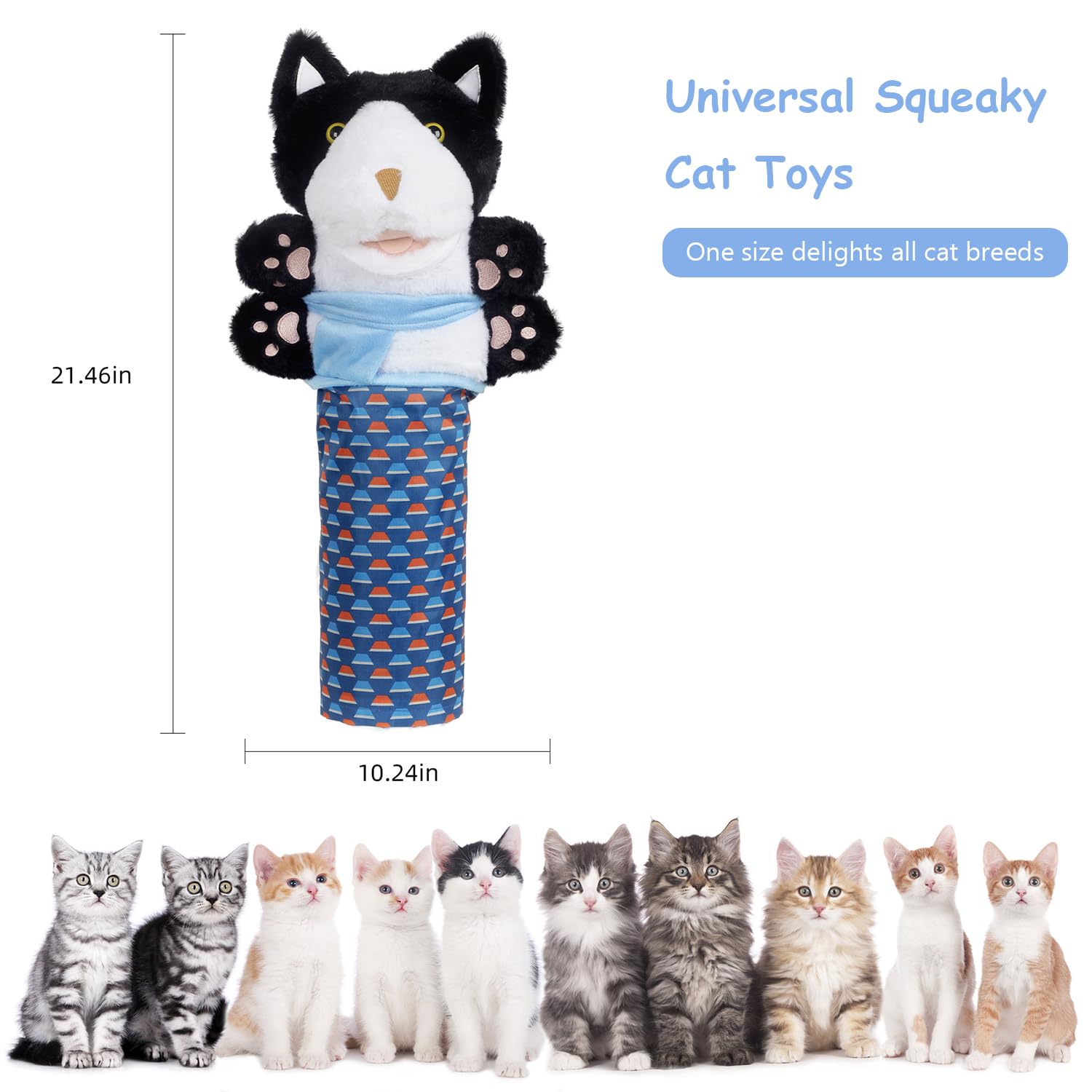 Fsawdnn Cat Wrestler catnip-pouch adds instant interest and scent-driven engagement.