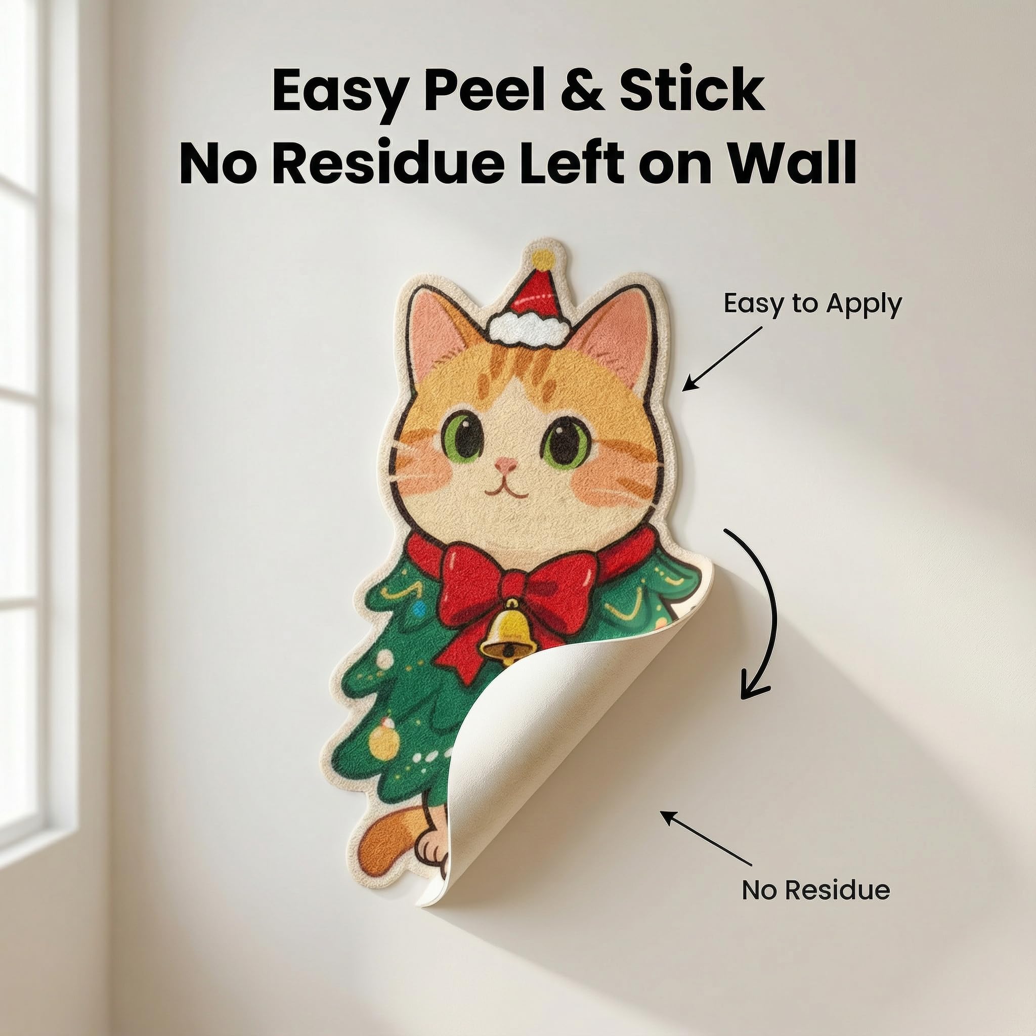 Ftruixang extra-large 31.5x19.6 inch surface suits big or multi-cat households.