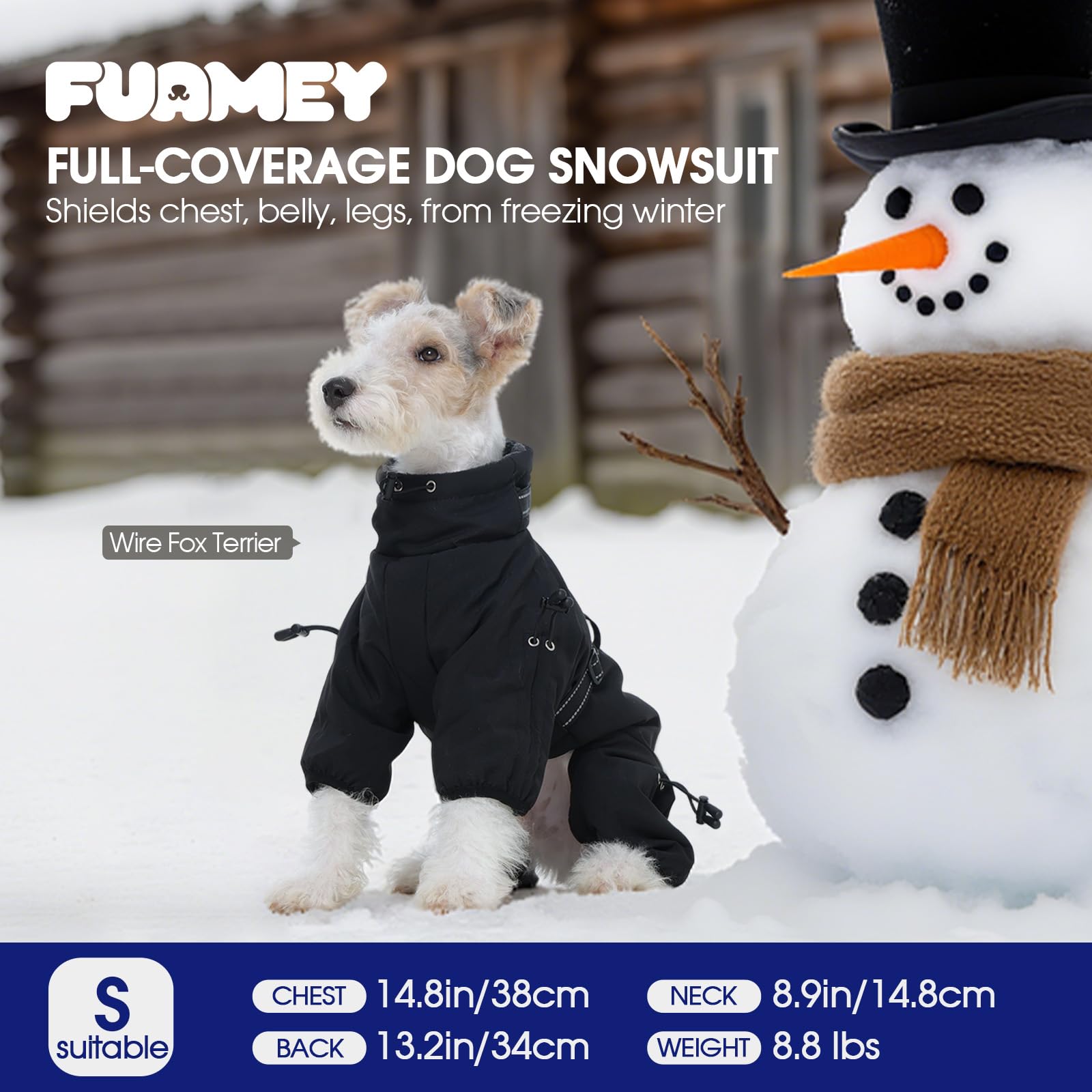 FUAMEY adjustable-fit-drawstrings help tailor chest and leg fit