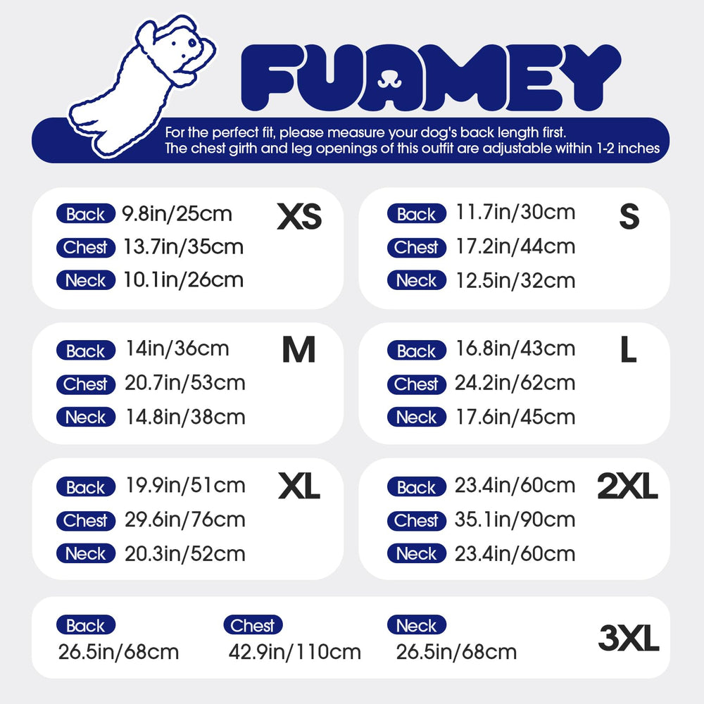 FUAMEY back-zipper-easy-dressing enables quick on/off for busy owners