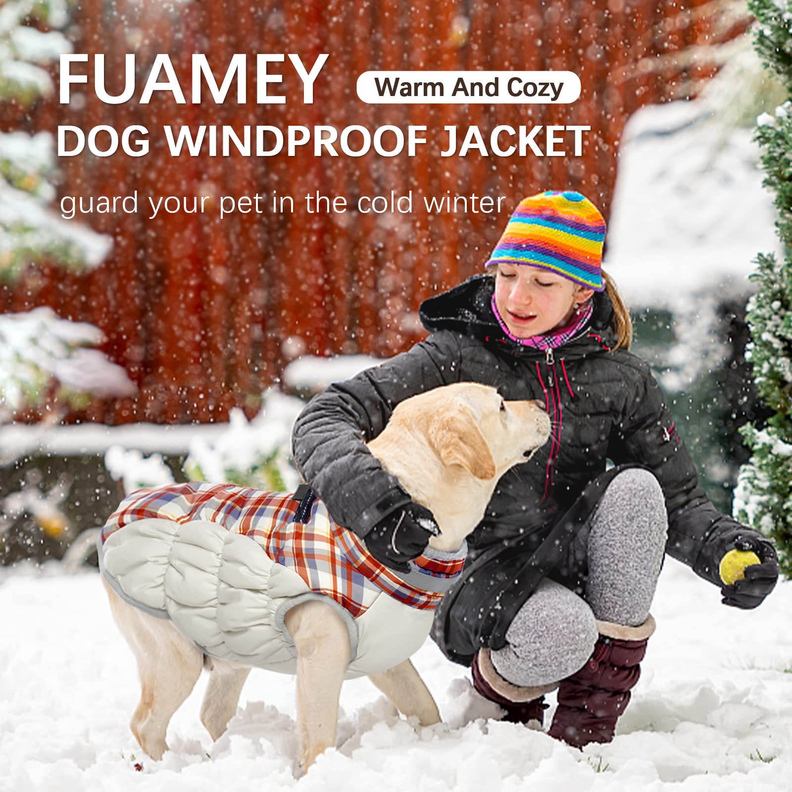 FUAMEY seven-size range fits most breeds from small to large.