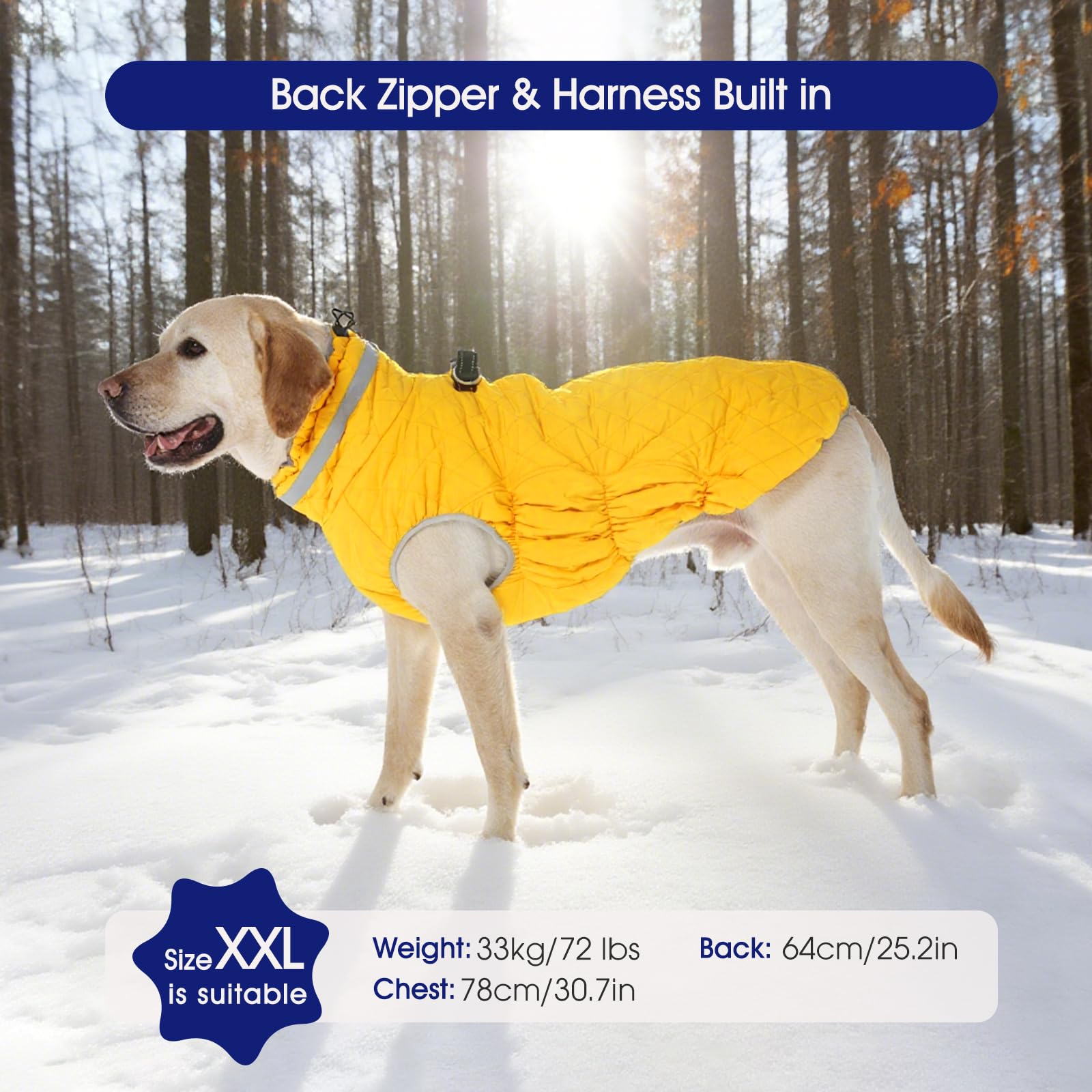 FUAMEY coat thick neck collar soft fleece warmth for windy days