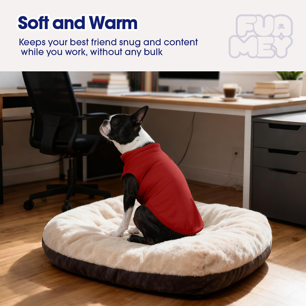 FUAMEY leash-hole design enables easy walking without removing the sweater