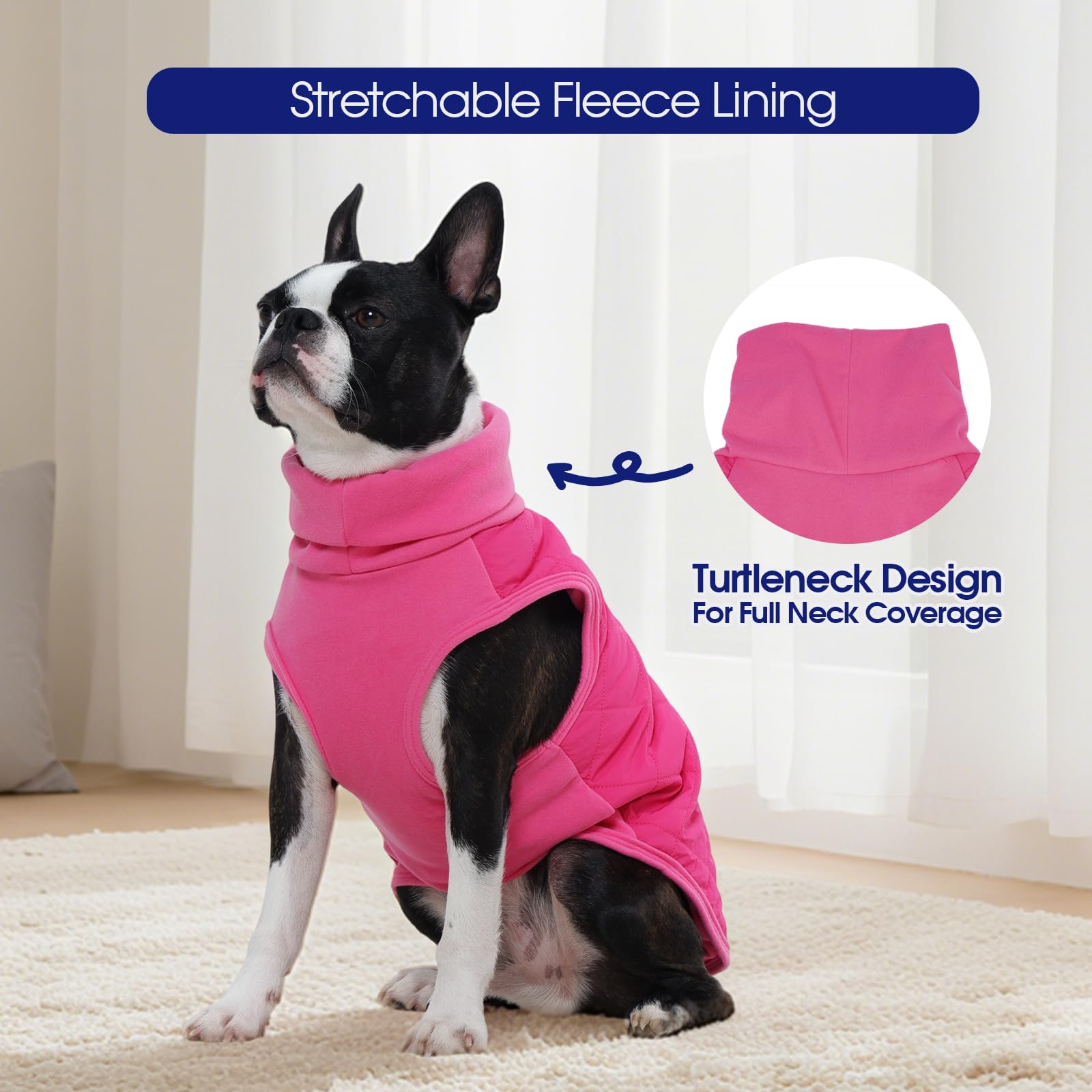 FUAMEY pullover stretchy neckline image emphasizes quick dressing without fuss.