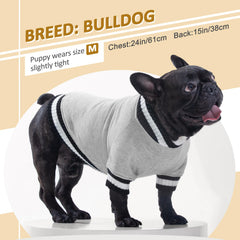 FUAMEY dog pullover sweatshirt color black for versatile wear