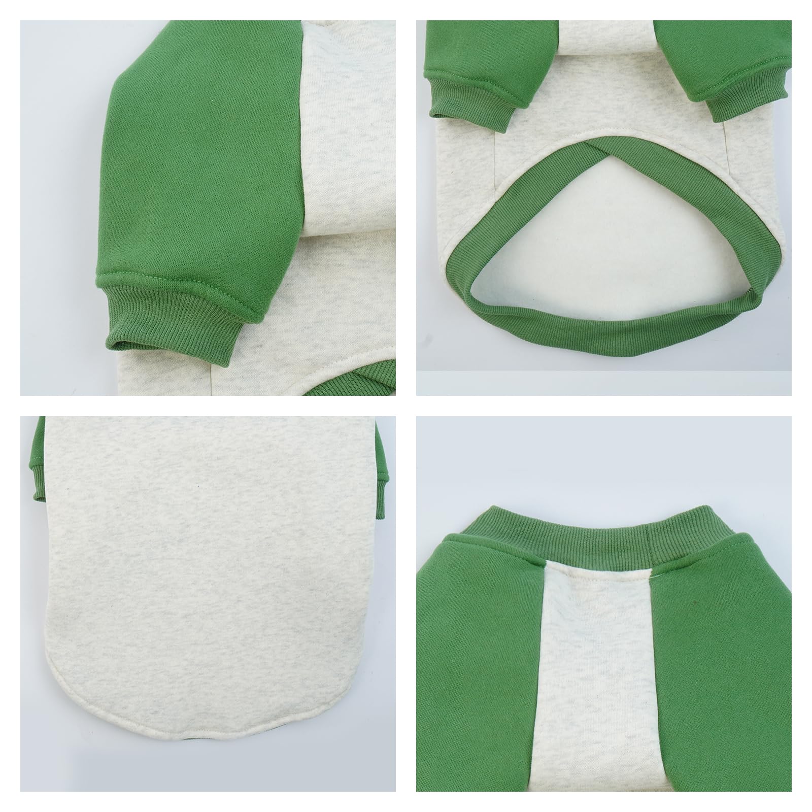 FUAMEY dog sweatshirt machine-wash easy-care label for quick cleaning
