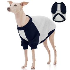 FUAMEY dog sweatshirt warmth blue XXL—cozy fleece for chilly walks