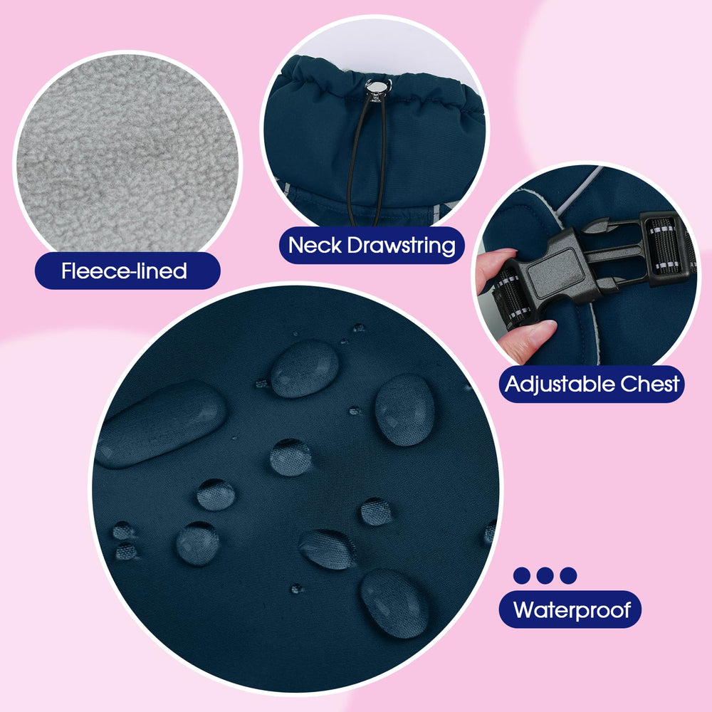 FUAMEY dog warm-soft lining image showcases skin-friendly comfort for sensitive dogs.