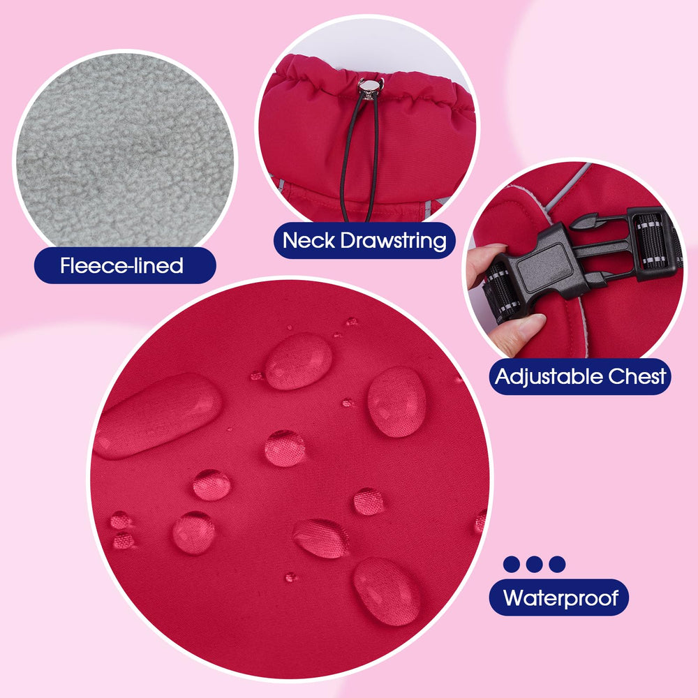 FUAMEY inner lining closeup shows soft, skin-friendly fleece for cold-weather comfort