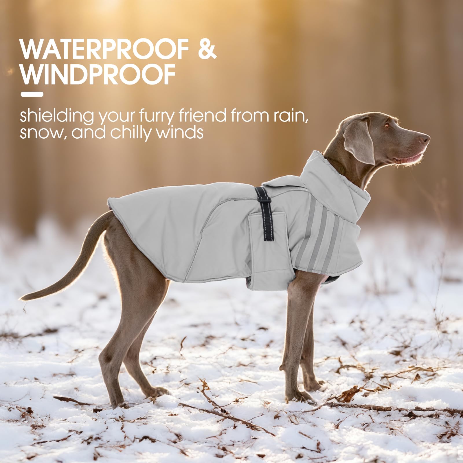 FUAMEY coat close-up shows thick lining for warmth and comfort