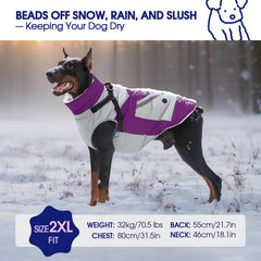 FUAMEY waterproof exterior resists rain and snow for outdoor adventures.