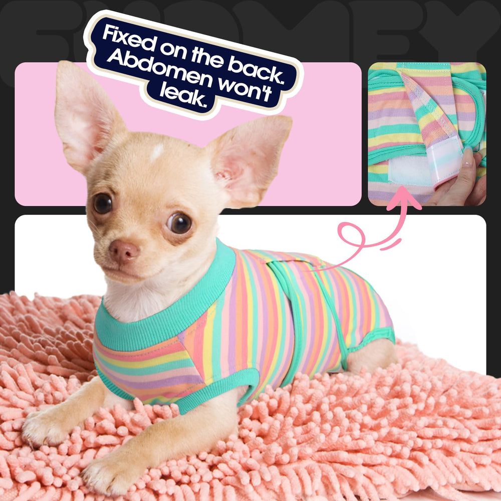 FUAMEY easy-wear design enables quick dressing and removal for stressed pets.