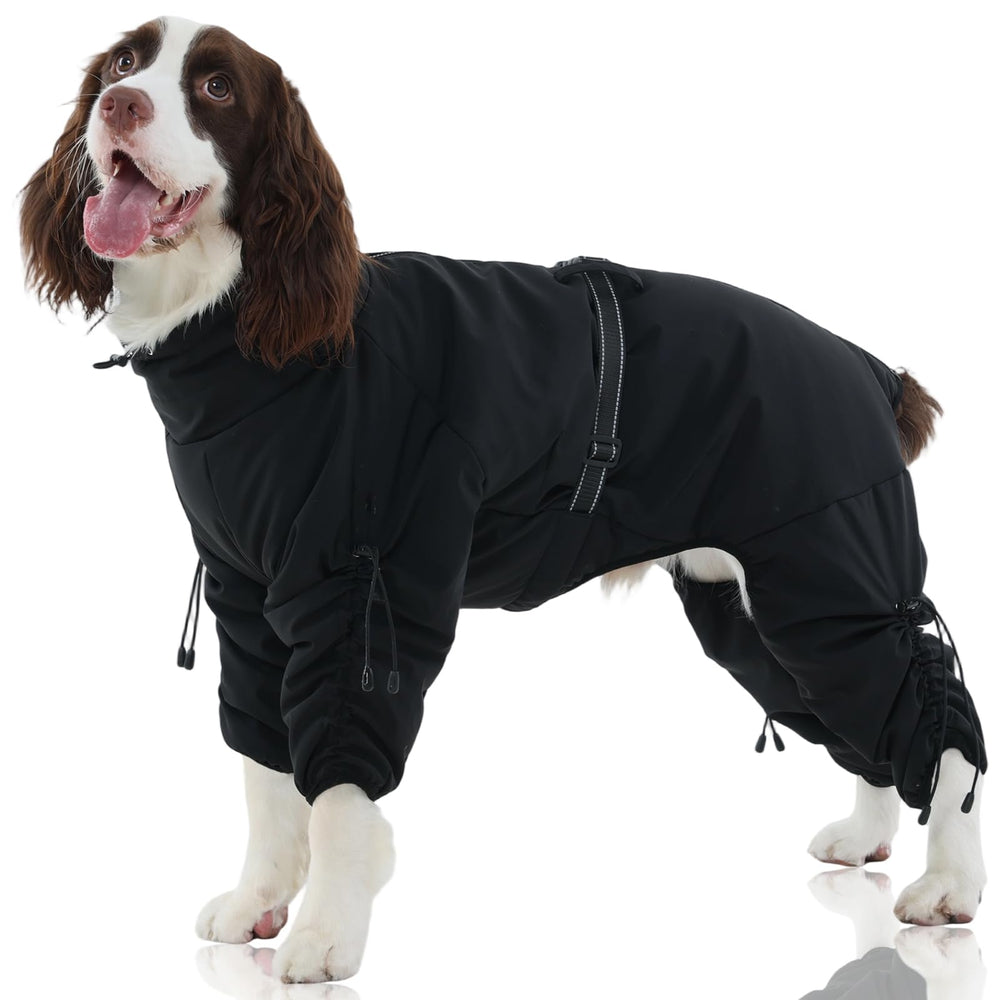 FUAMEY fullbody-dog-coat-windproof-black-l preserves warmth during chilly walks