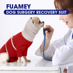 FUAMEY recovery shirt close view showing adjustable hook and loop fit for easy wearing