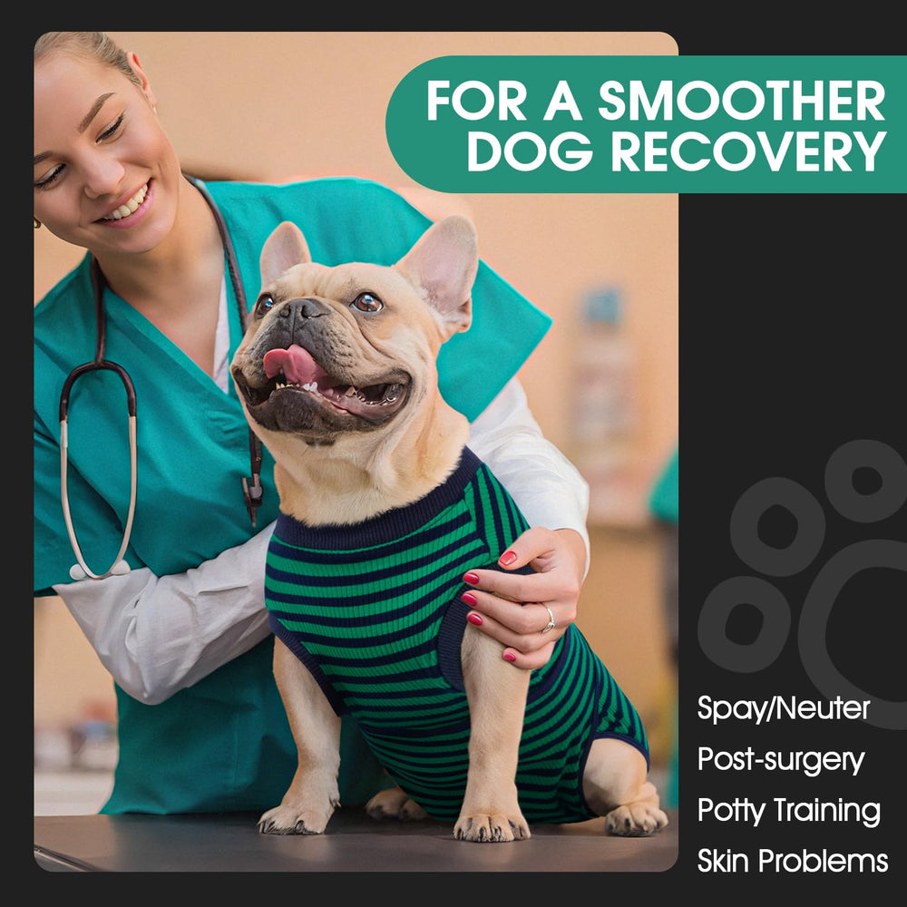 FUAMEY Recovery Suit dog-back closure design for easy wear and secure fit