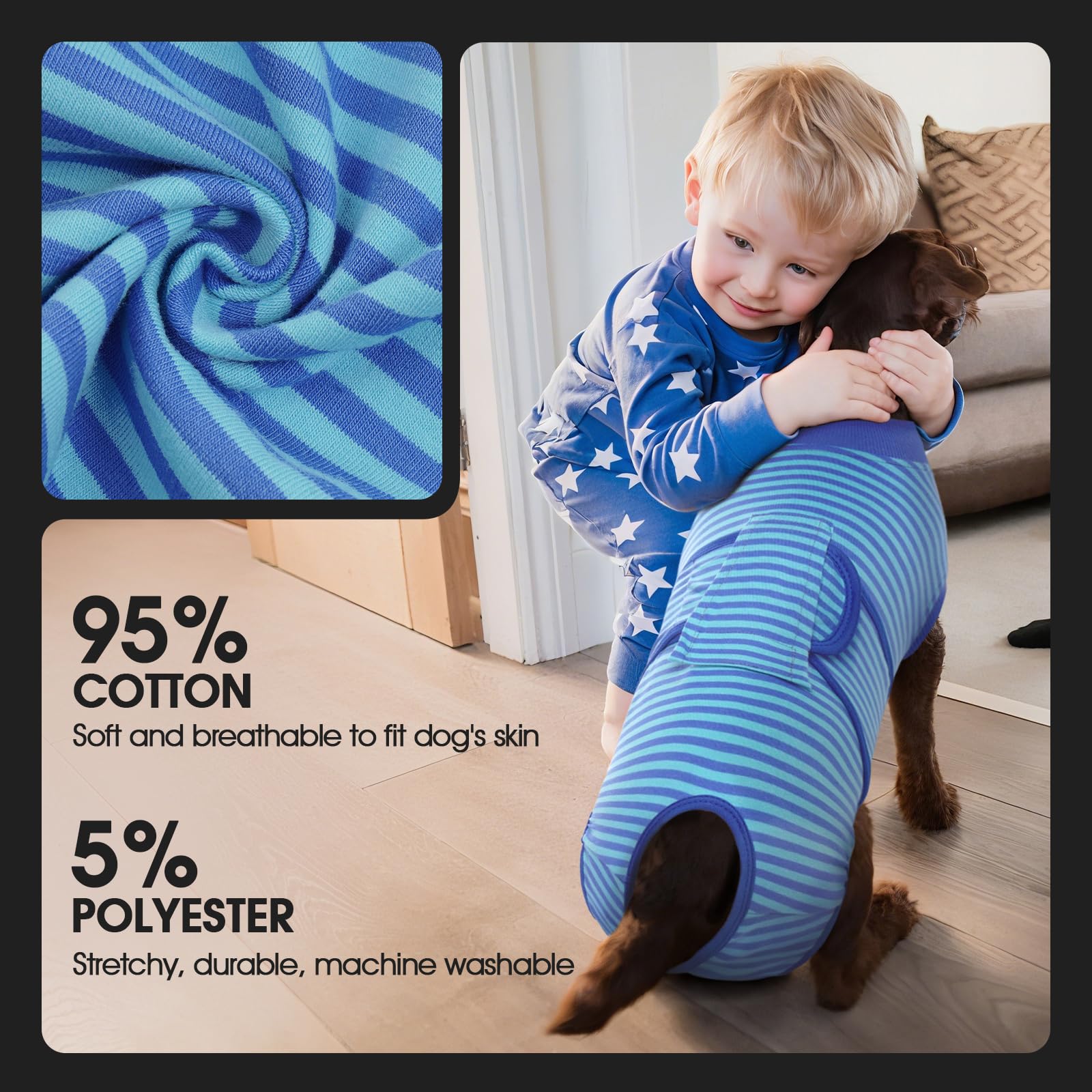 FUAMEY recovery suit aids postpartum care with comfortable coverage.