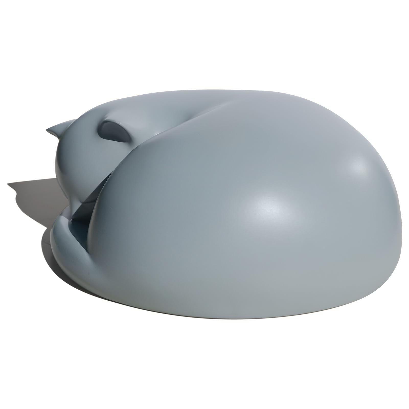 FUFYUKEY Cat Urn dimensions 7.87 by 7.87 by 3.15 inches.